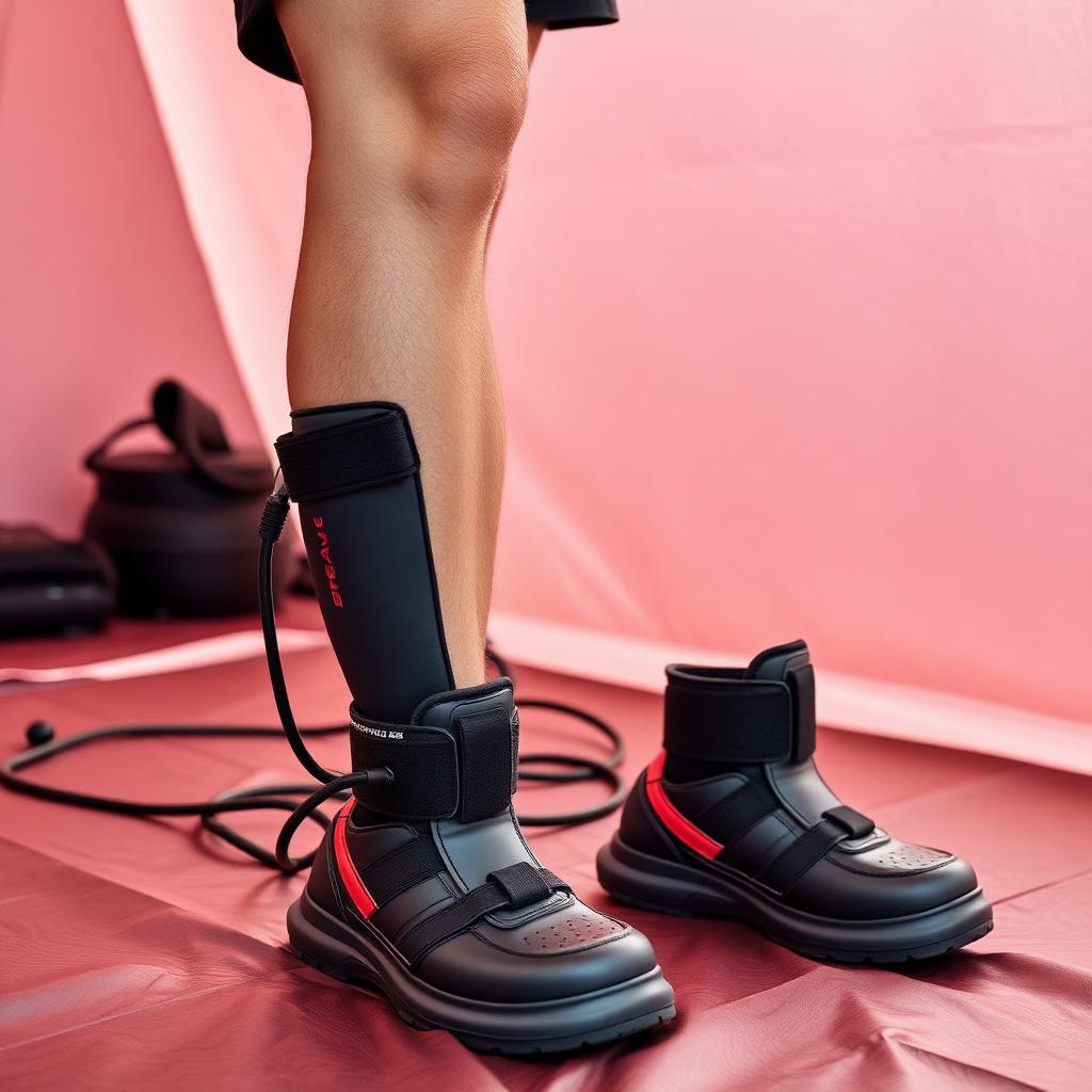 Presoterapia con botas de compresión